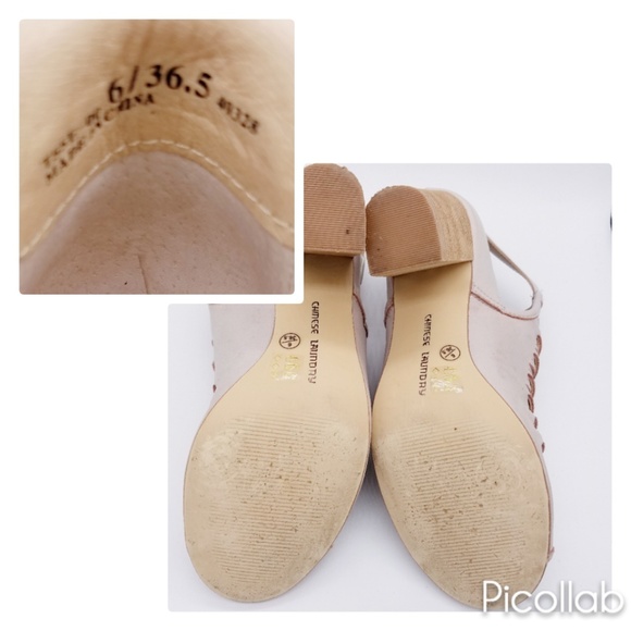 Chinese Laundry Leather Weave Sandals - Picture 4 of 6